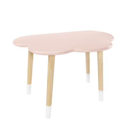 Детский стол Облако розовый, с носочками, Bambini Letto