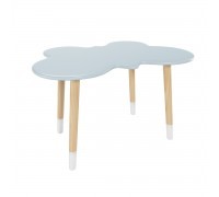 Детский стол Бабочка голубой, с носочками 