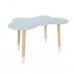Детский стол Бабочка голубой, с носочками , Bambini Letto
