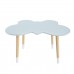 Детский стол Бабочка голубой, с носочками , Bambini Letto