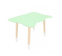 Детский стол Котик мятная прохлада, с носочками