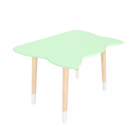Детский стол Котик мятная прохлада, с носочками, Bambini Letto