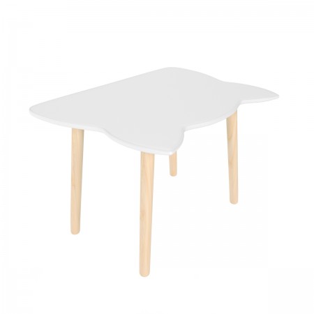 Детский стол Котик серый перламутр, Bambini Letto