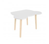 Детский стол Мишка серый перламутр