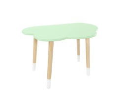 Детский стол Облако мятная прохлада, с носочками
