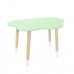 Детский стол Облако мятная прохлада, с носочками, Bambini Letto