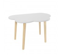 Детский стол Облако серый перламутр