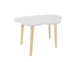Детский стол Облако серый перламутр
