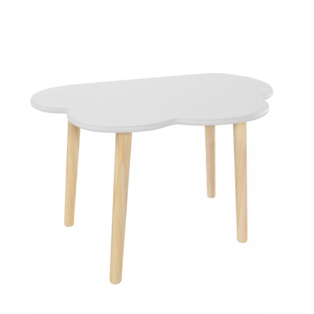 Детский стол Облако серый перламутр, Bambini Letto