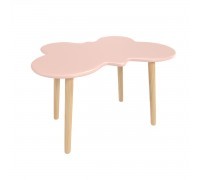 Детский стол Бабочка розовый