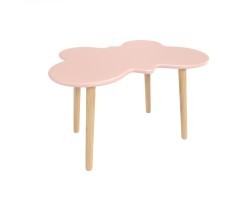 Детский стол Бабочка розовый