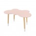 Детский стол Бабочка розовый, с носочками, Bambini Letto
