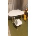 Детский комплект стол Облако и стул Уши зайца белый, с носочками, Bambini Letto