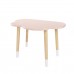 Детский стол Облако розовый, с носочками, Bambini Letto
