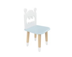 Детский стул Бэтмен голубой, с носочками