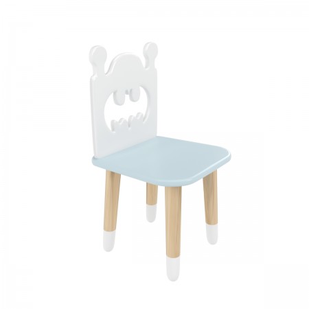 Детский стул Бэтмен голубой, с носочками, Bambini Letto