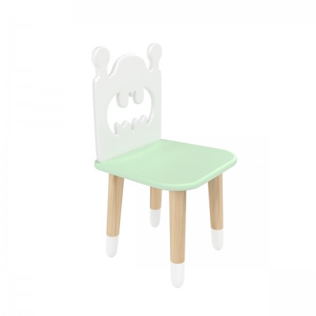 Детский стул Бэтмен мятная прохлада, с носочками, Bambini Letto