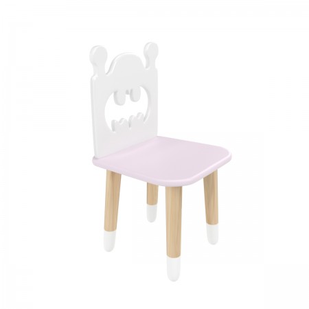 Детский стул Бэтмен нежная лаванда, с носочками, Bambini Letto