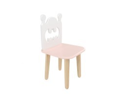 Детский стул Бэтмен розовый