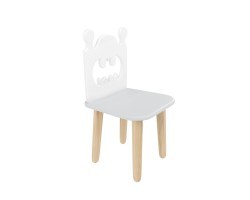 Детский стул Бэтмен серый перламутр