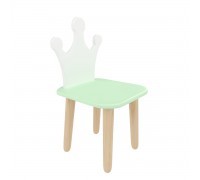 Детский стул Корона мятная прохлада