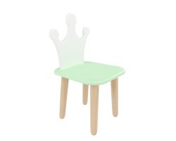 Детский стул Корона мятная прохлада