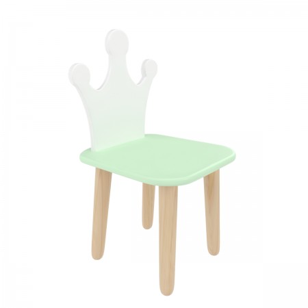 Детский стул Корона мятная прохлада, Bambini Letto