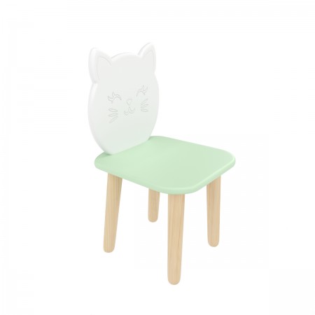 Детский стул Котик мятная прохлада, Bambini Letto