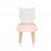 Детский стул Котик розовый, с носочками, Bambini Letto