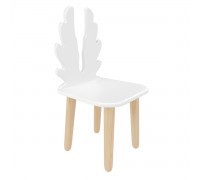 Детский стул Крылья белый