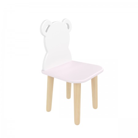 Детский стул Мишка нежная лаванда, Bambini Letto