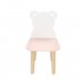 Детский стул Мишка розовый, Bambini Letto