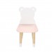 Детский стул Мишка розовый, с носочками, Bambini Letto