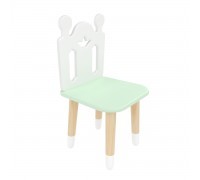 Детский стул Принц Артур мятная прохлада, с носочками