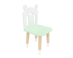 Детский стул Принц Артур мятная прохлада, с носочками