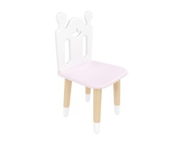 Детский стул Принц Артур нежная лаванда, с носочками