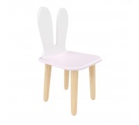 Детский стул Уши зайца нежная лаванда