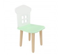 Детский стул Домик мятная прохлада