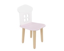 Детский стул Домик нежная лаванда Детский стул Домик нежная лаванда