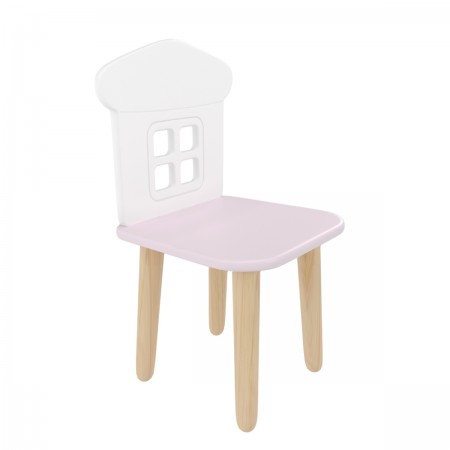 Детский стул Домик нежная лаванда, Bambini Letto