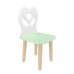 Детский стул Крылья с сердцем мятная прохлада, Bambini Letto
