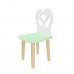 Детский стул Крылья с сердцем мятная прохлада, Bambini Letto