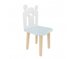 Детский стул Принц Артур голубой