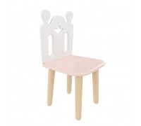 Детский стул Принц Артур розовый