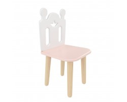 Детский стул Принц Артур розовый
