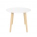 Детский стол Круглый белый, Bambini Letto