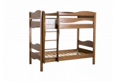 Двухъярусная кровать для детей из массива сосны Ладушка Волна