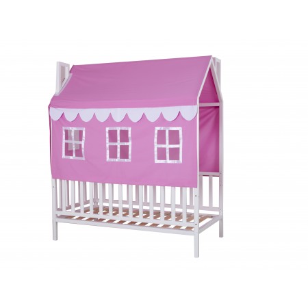 Дом - кровать для девочки Домовёнок-3, МЕБЕЛЬ ХОЛДИНГ