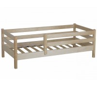  Кровать детская из натурального дерева Кроха-1
