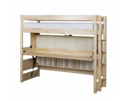 Двухъярусная кровать трансформер со столом Знайка Эко
